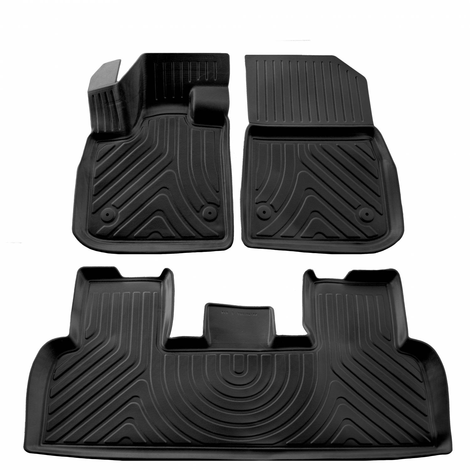 Kilimėliai 3D FISKER Ocean 2022+, 3 pc. black /5076013