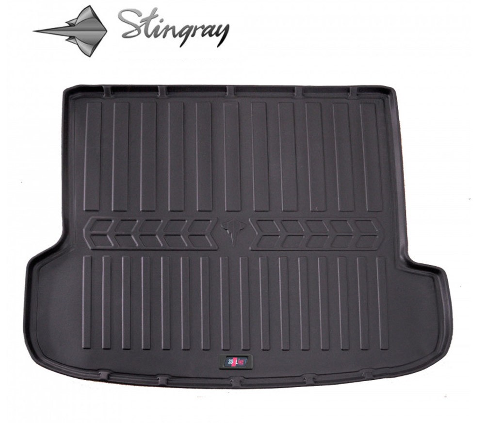 Guminis bagažinės kilimėlis SKODA Octavia I 1996-2004  (universal) black /6020161