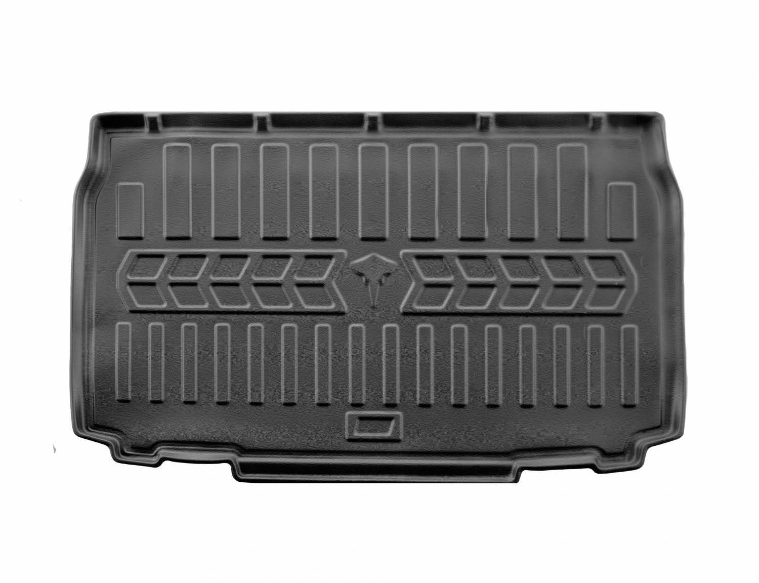 Guminis bagažinės kilimėlis OPEL Mokka B 2021+  (lower trunk) black /6015241