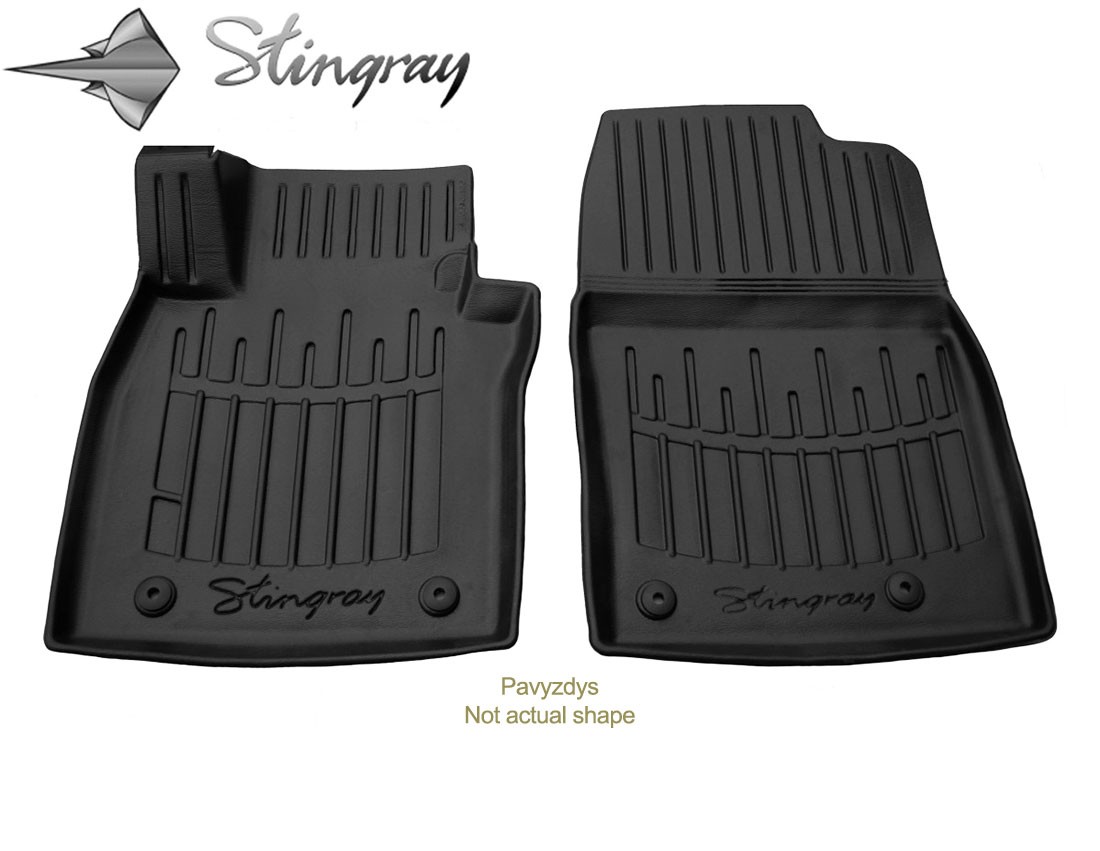 Kilimėliai 3D RENAULT Trafic III 2014+ , 2 pc. (3seats) black /5018342