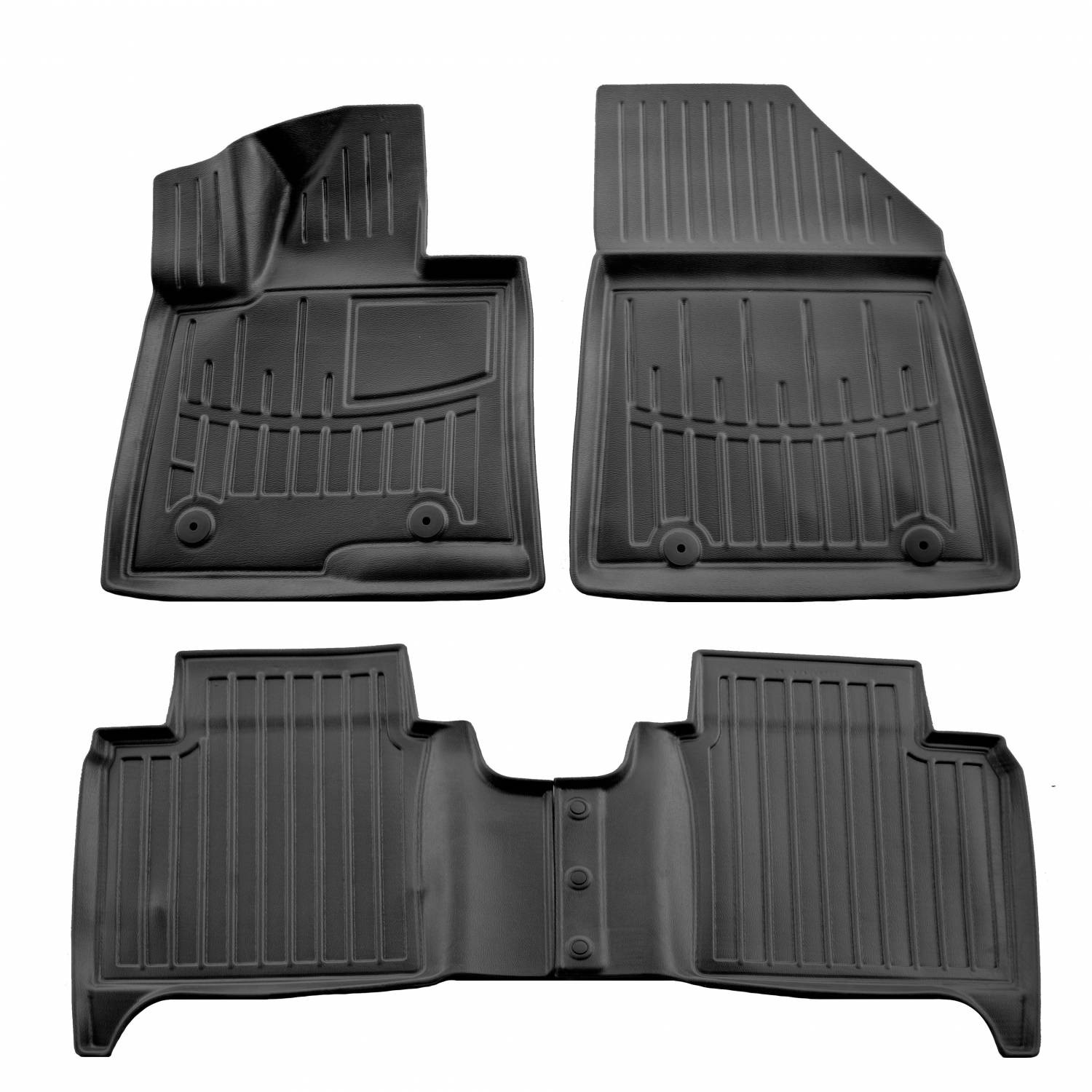Kilimėliai 3D ZEEKR X 2022+, 4 pc. black /5070024