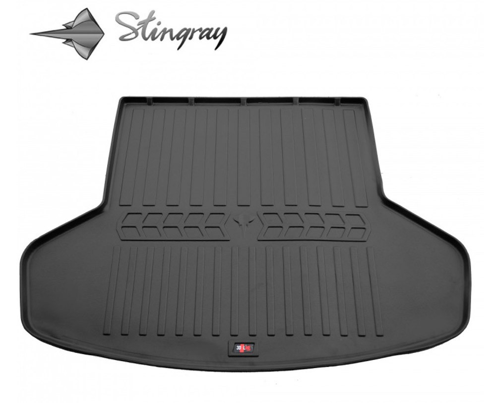 Guminis bagažinės kilimėlis TOYOTA Avensis T27 2009-2018  (universal) black /6022031