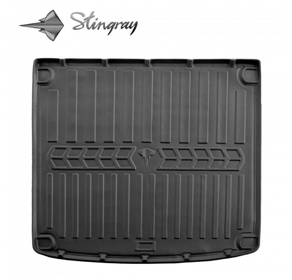 Guminis bagažinės kilimėlis AUDI A4 B8 2007-2015  (universal) black /6030131