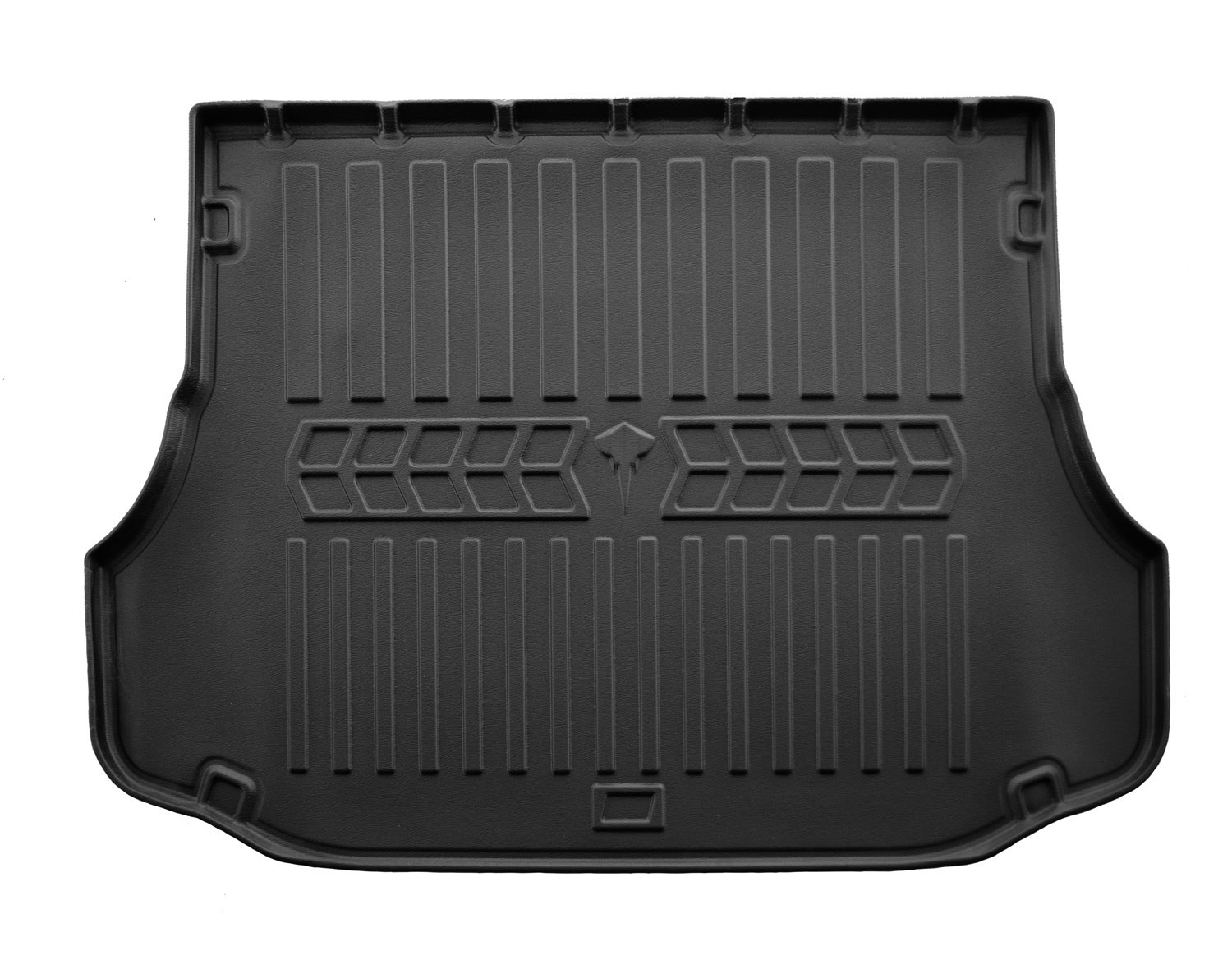Guminis bagažinės kilimėlis KIA Sorento I BL 2002-2009, juodas /6010241