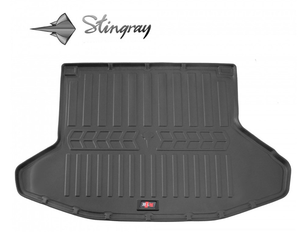 Guminis bagažinės kilimėlis TOYOTA Prius 2003-2009  black /6022131