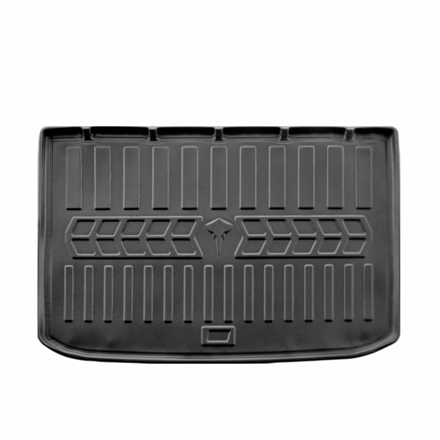 Guminis bagažinės kilimėlis RENAULT Captur II JB/JE 2019+  (upper trunk) black /6018441