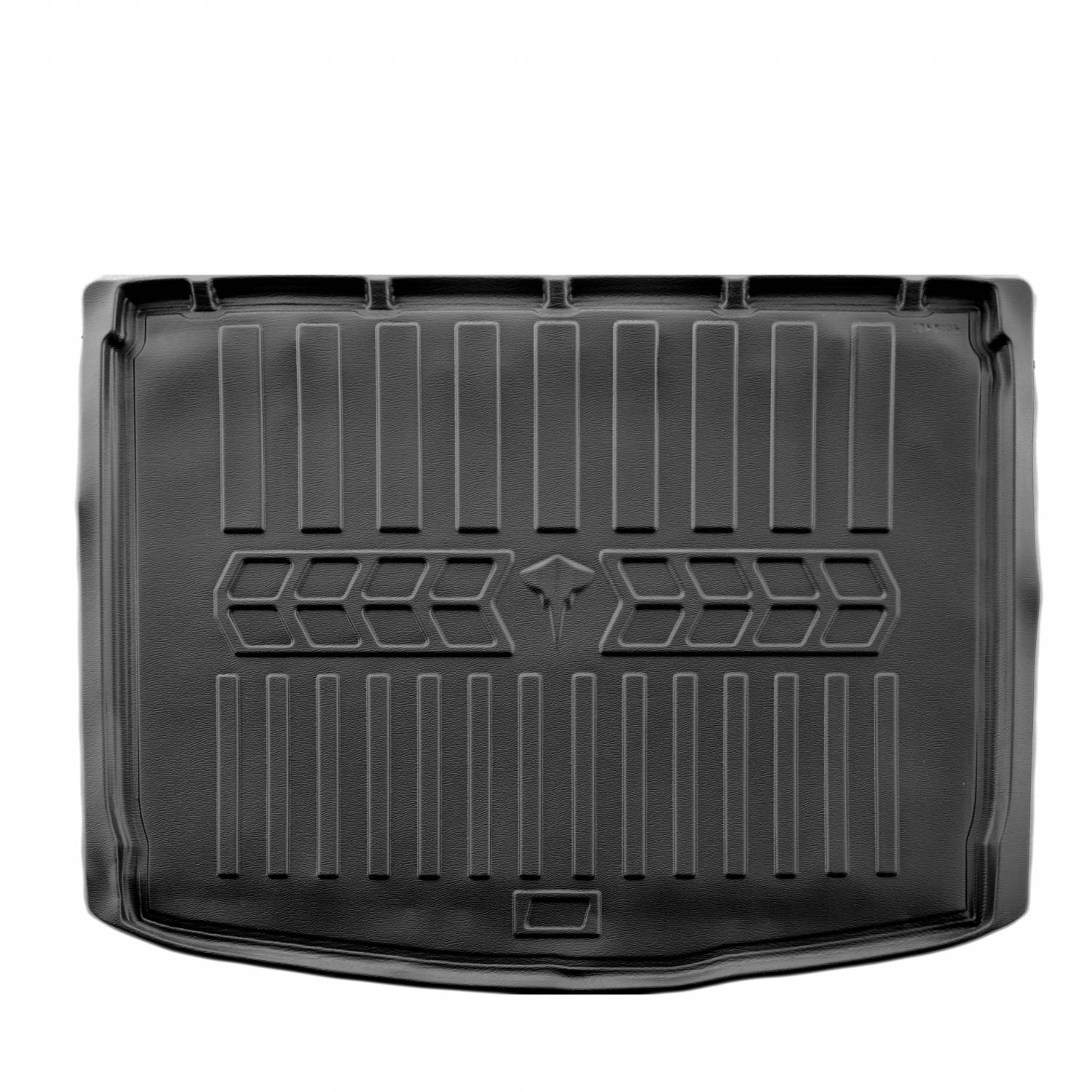 Guminis bagažinės kilimėlis RENAULT Captur II JB/JE 2019+  (lower trunk) black /6018451