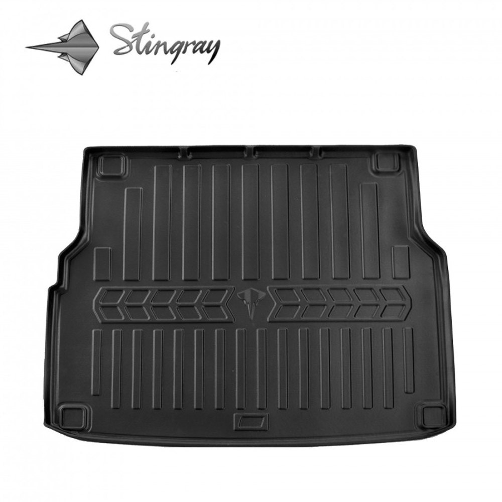 Guminis bagažinės kilimėlis MERCEDES-BENZ W205 C 2014-2021 (universal) black /6012221