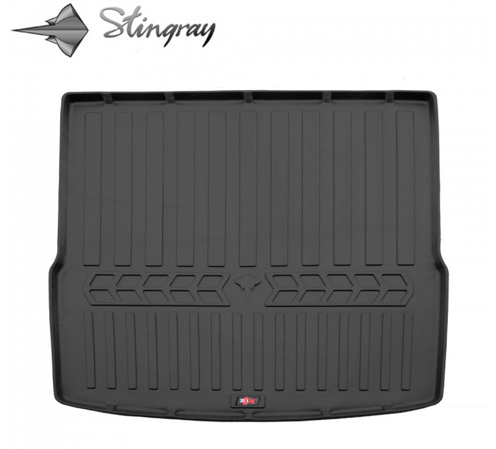 Guminis bagažinės kilimėlis VOLKSWAGEN Passat B7 2010-2014  (universal) black /6024111