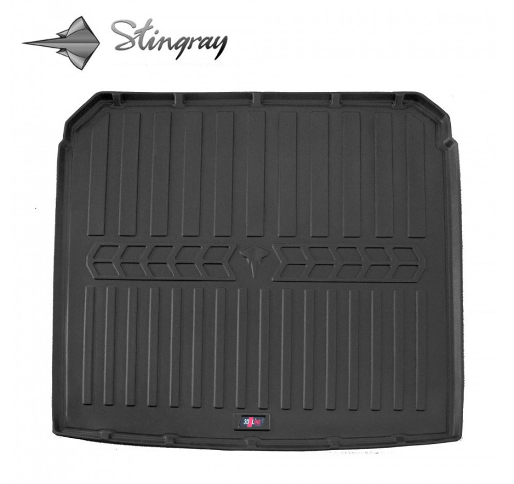 Guminis bagažinės kilimėlis VOLKSWAGEN Passat CC 2008-2017  black /6024271