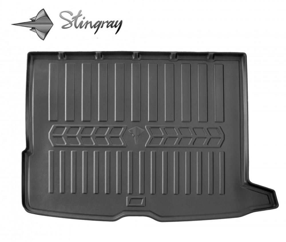 Guminis bagažinės kilimėlis MERCEDES-BENZ X253 GLC 2015-2022 black /6012251