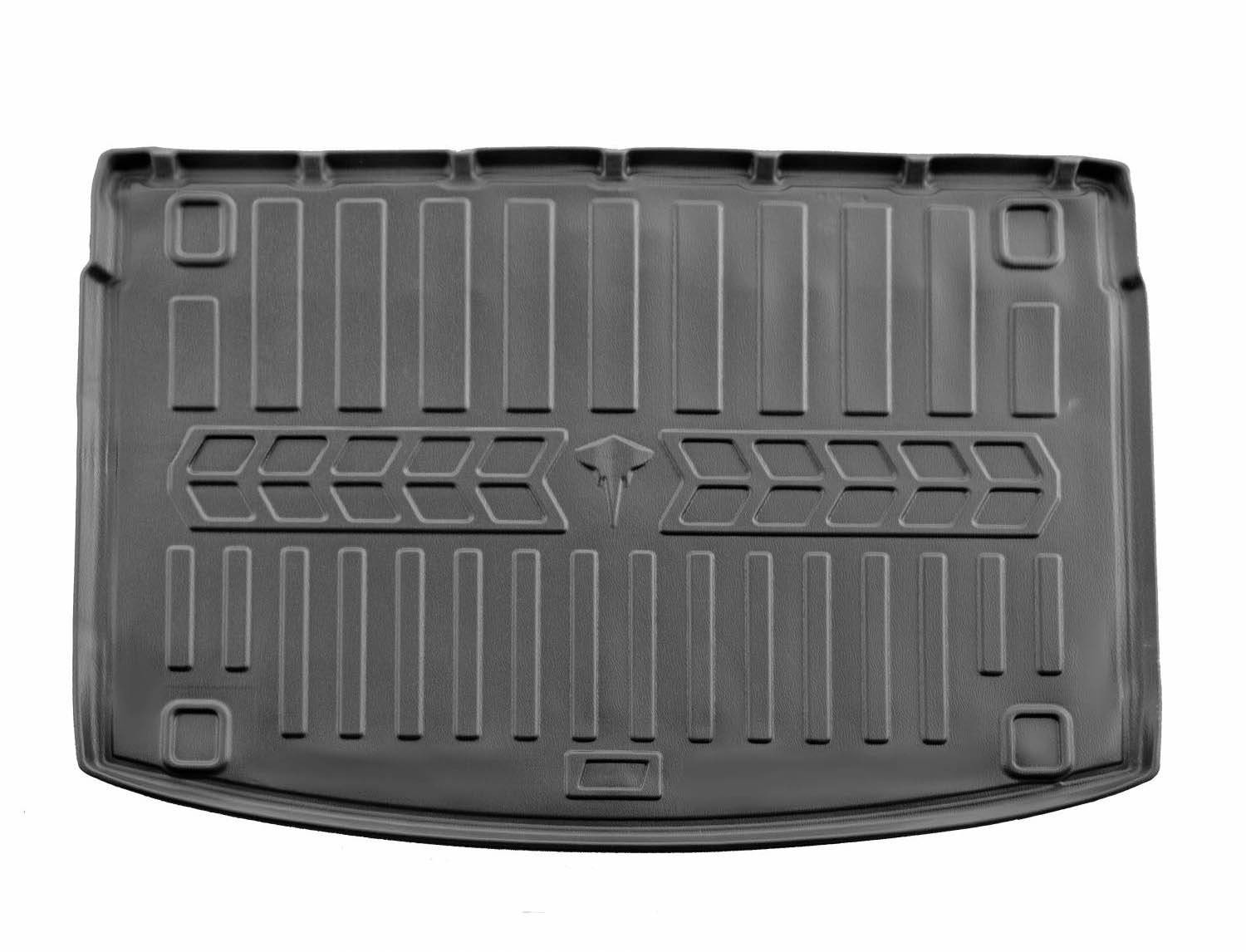 Guminis bagažinės kilimėlis HYUNDAI i30 PD 2016+  (hatchback/upper trunk) black /6009281
