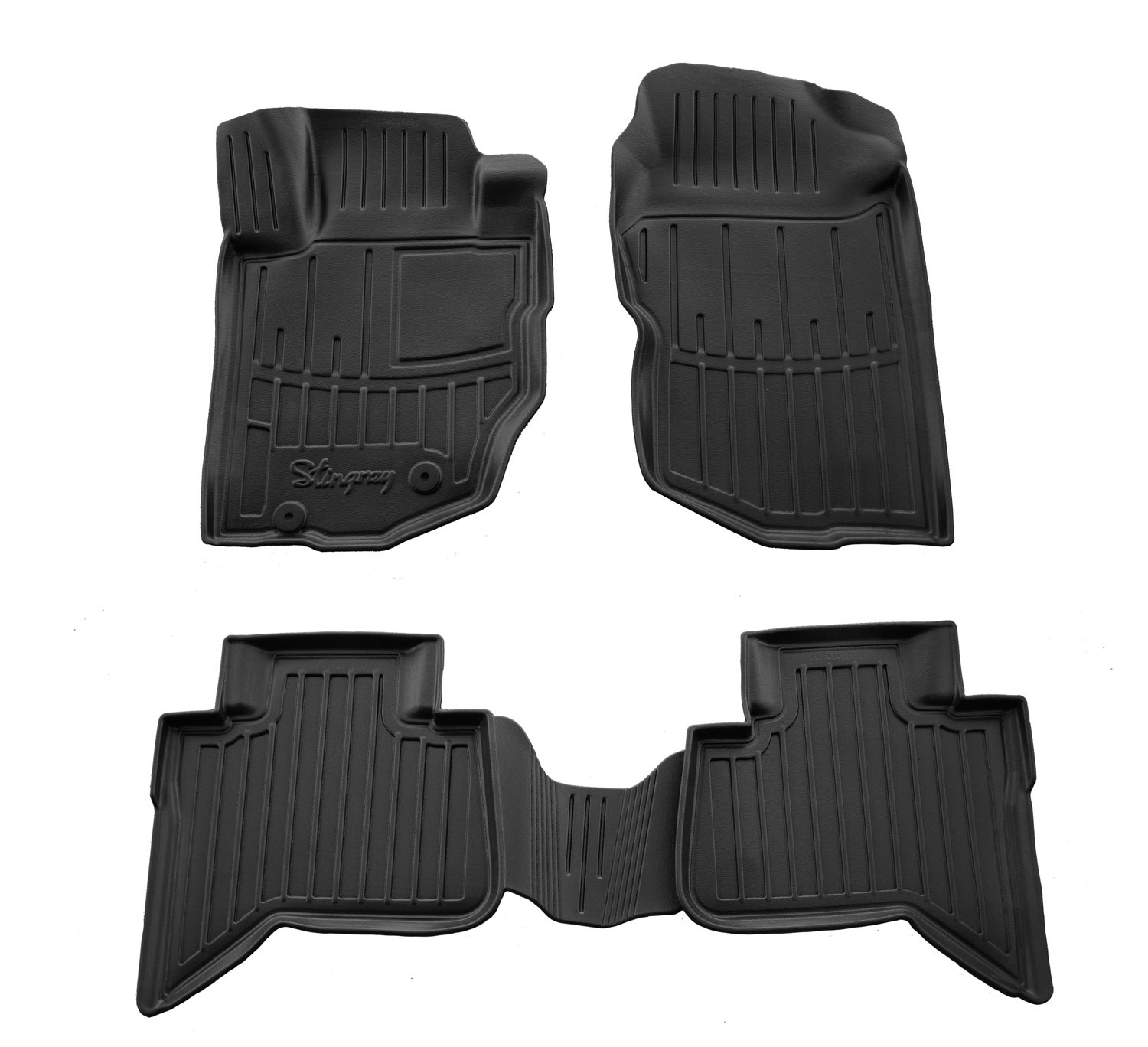 Kilimėliai 3D MITSUBISHI L200 LC 2023+, 4 vnt. (EU versija) juodi /5013224