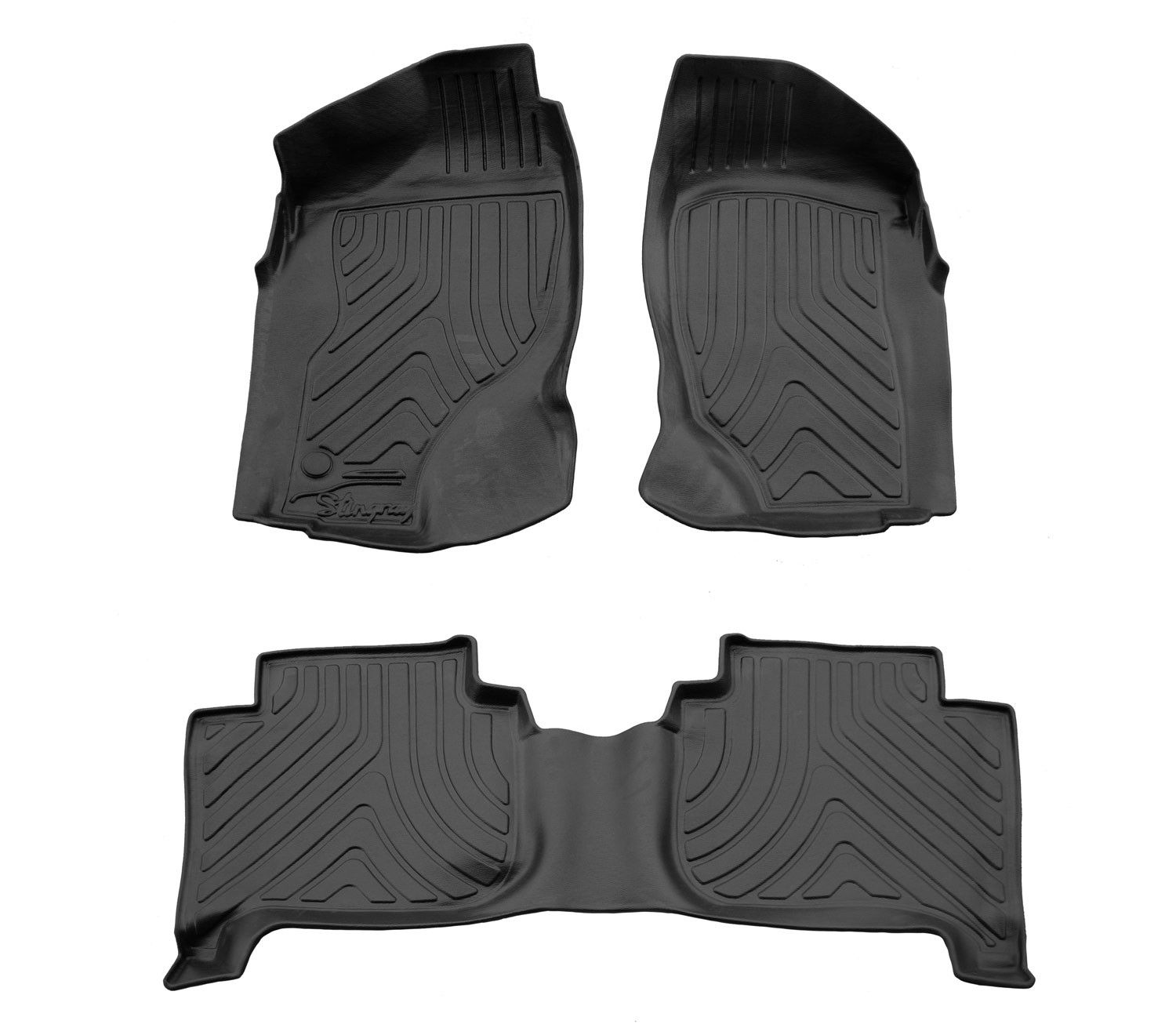 Kilimėliai 3D NISSAN Terrano II R20 1993-2005 3 durys, 3 vnt. juodi /5014313