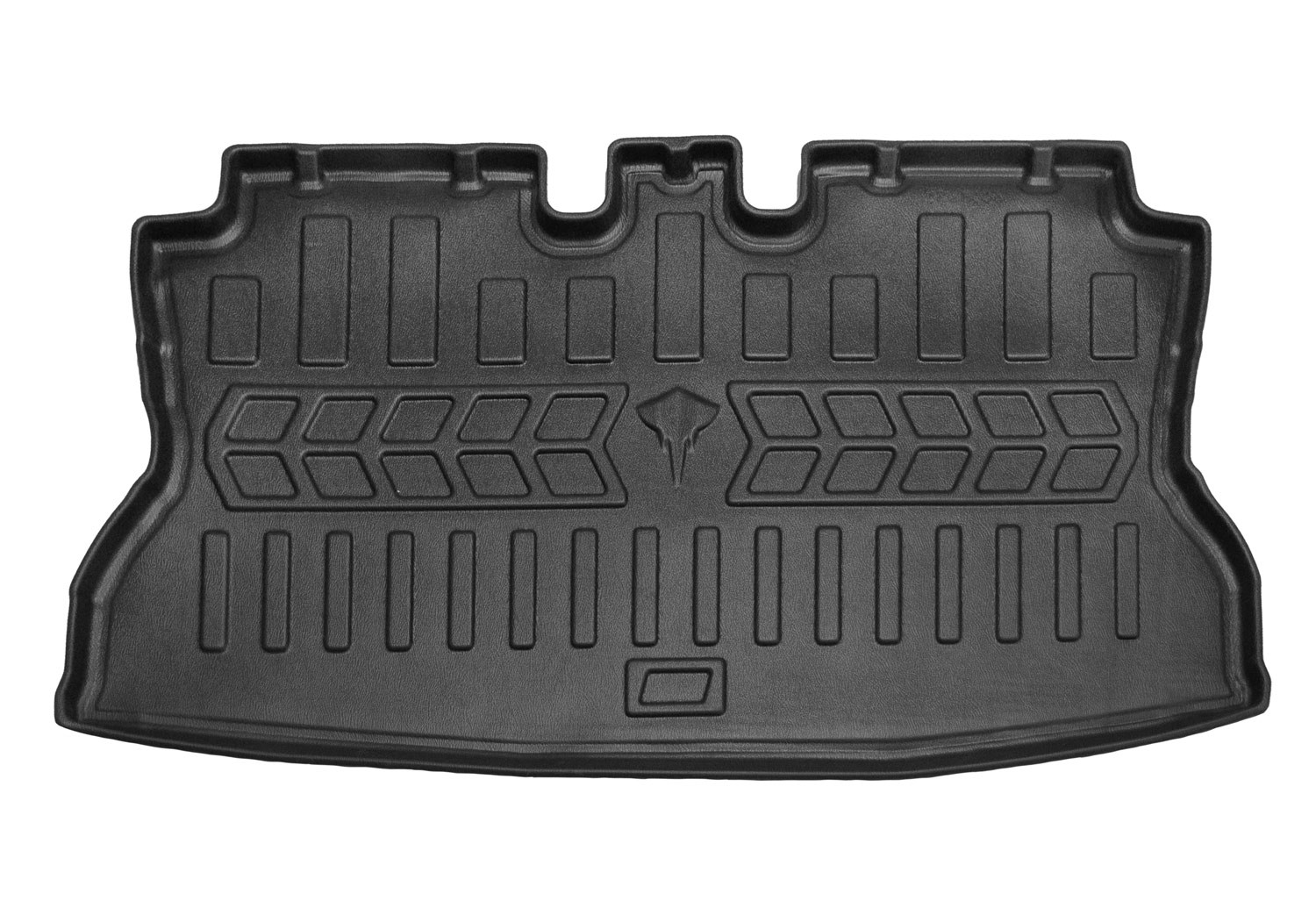Guminis bagažinės kilimėlis RENAULT Twingo II 2007-2014, juodas /6018631