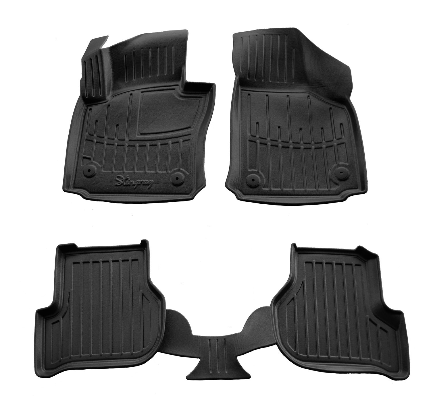 Kilimėliai 3D SEAT Leon II 1P 2005-2012, 4 vnt. juodi /5048024