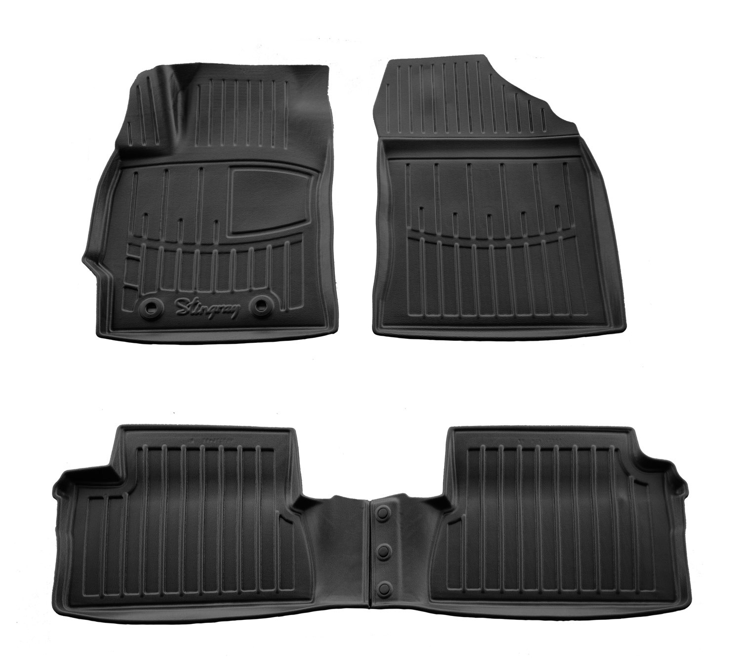 Kilimėliai 3D TOYOTA Auris E180 2012-2019, 4 vnt. juodi /5022254