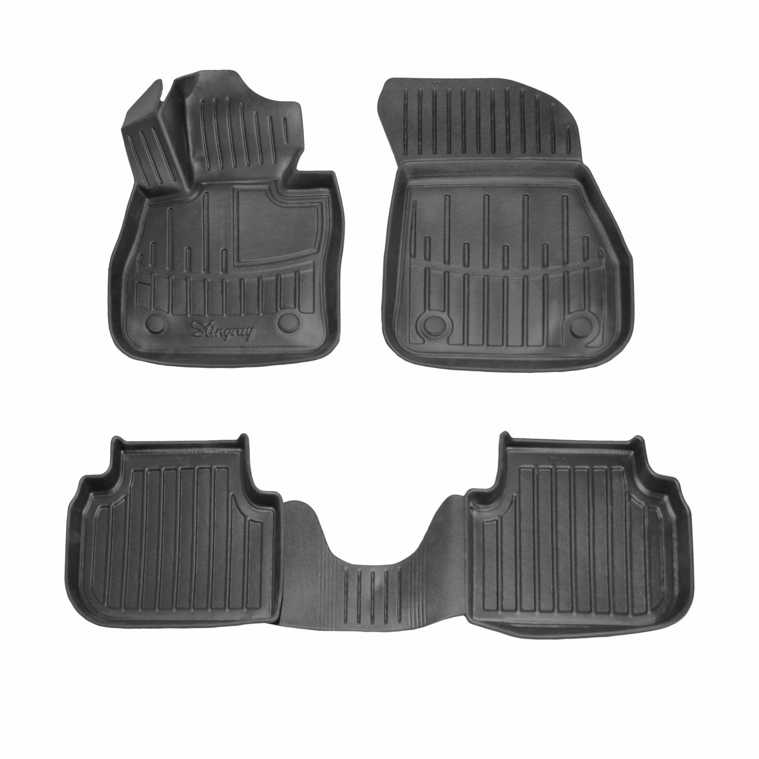 Kilimėliai 3D BMW 2 F44 2019+, 4 vnt. juodi /5027314