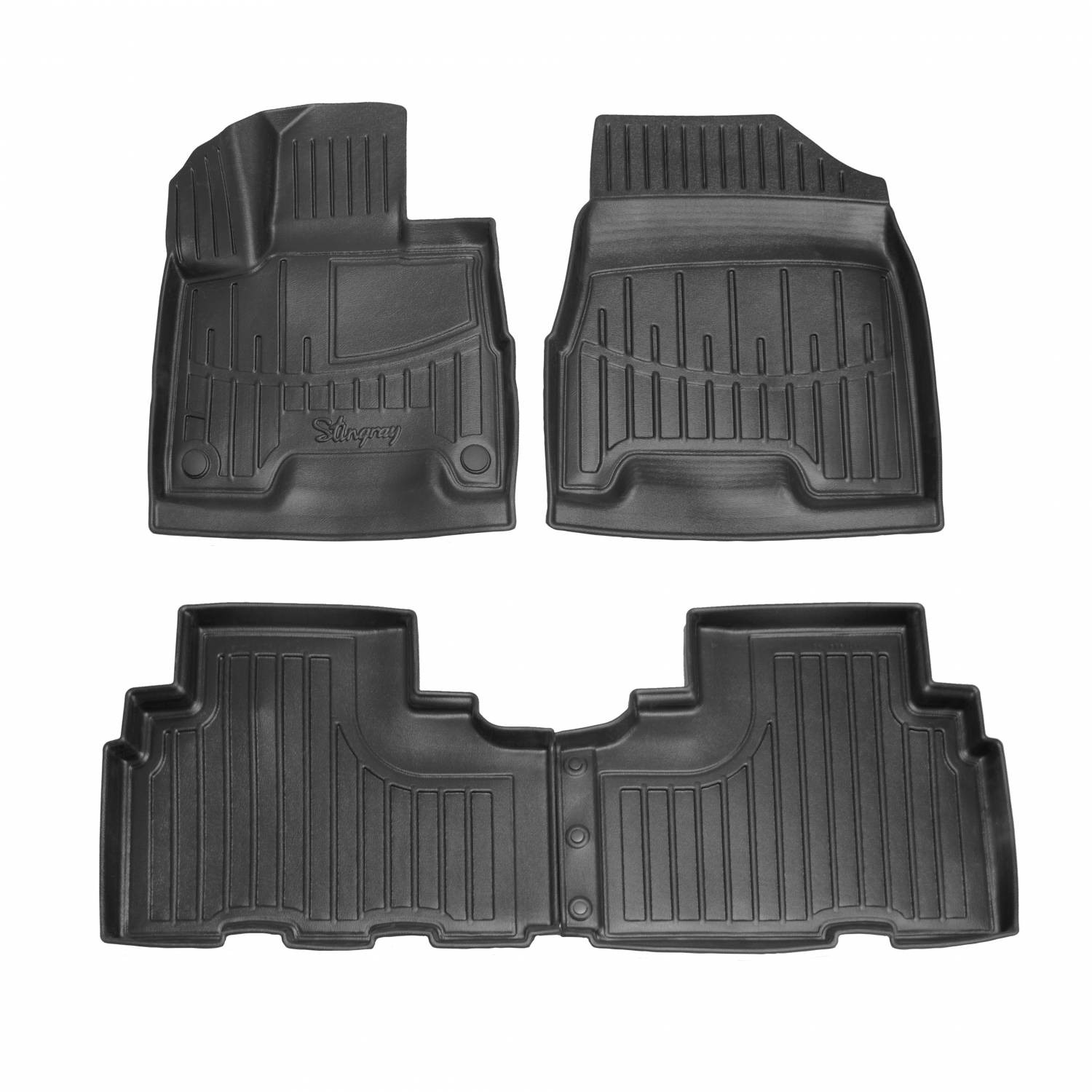 Kilimėliai 3D KIA EV5 2023+, 4 vnt. juodi /5010154