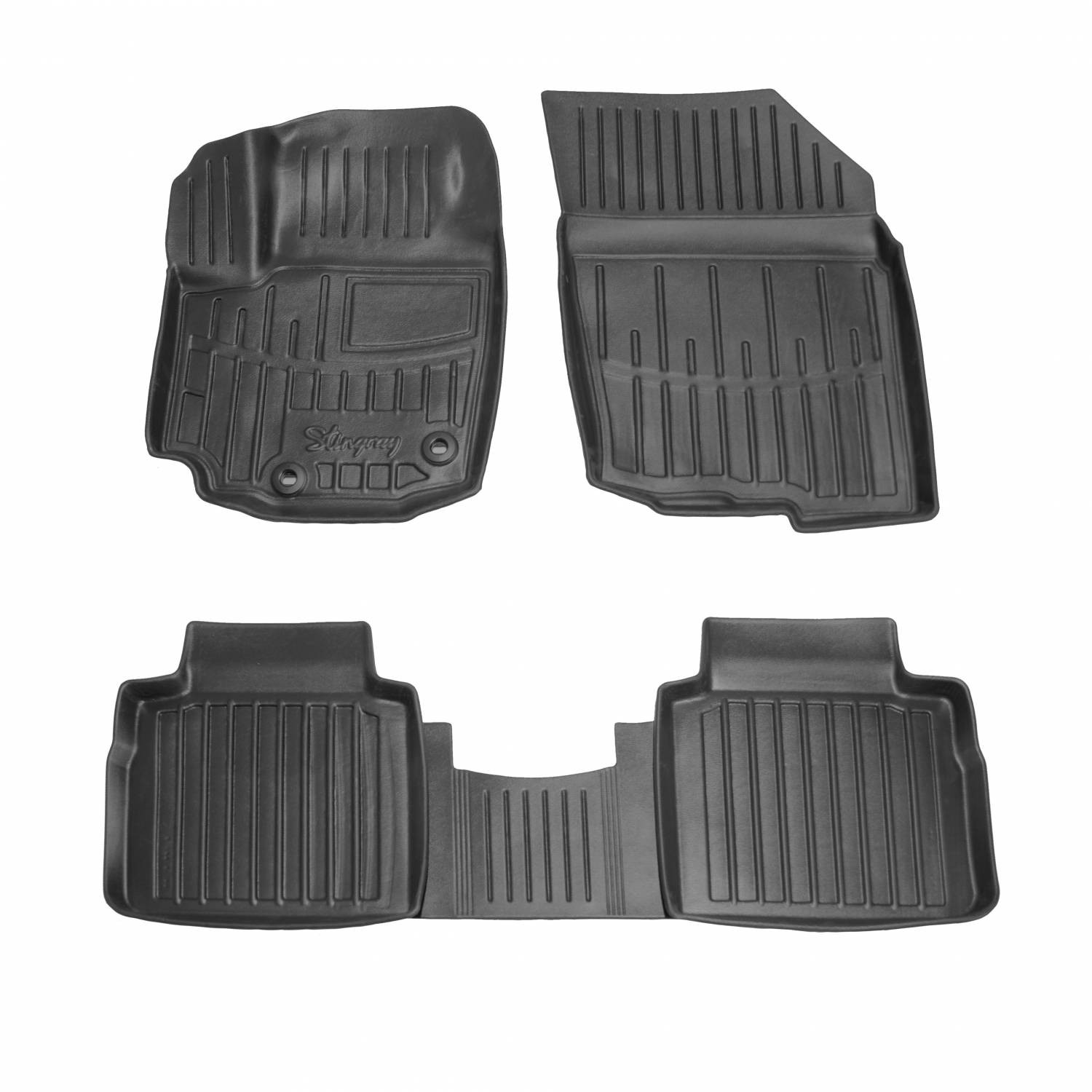 Kilimėliai 3D SUZUKI S-Cross hibridas 2022+, 5 vnt. (hibridas) juodi /5021075