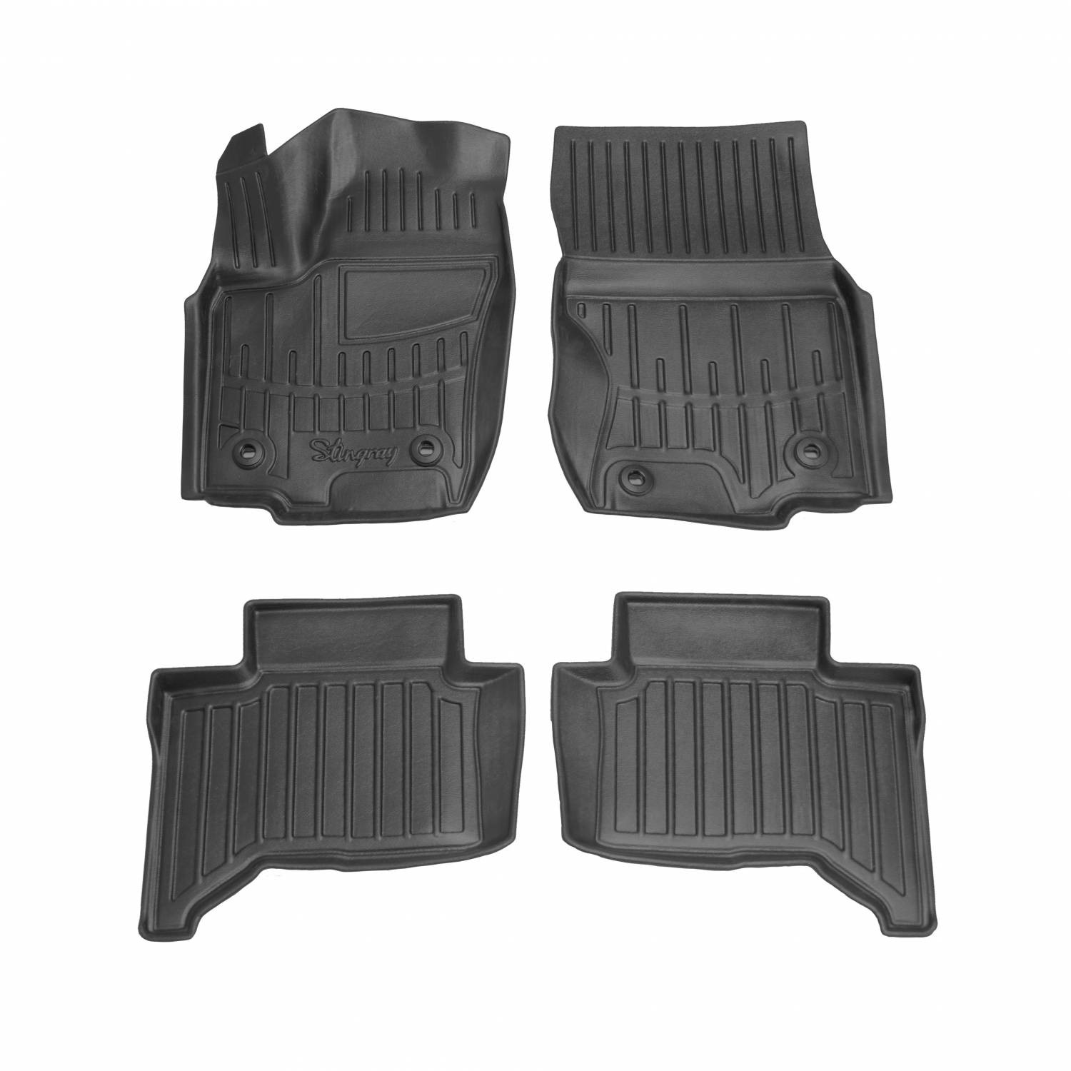 Kilimėliai 3D TOYOTA Land Cruiser Prado J250 2023+, 4 vnt. juodi /5022524