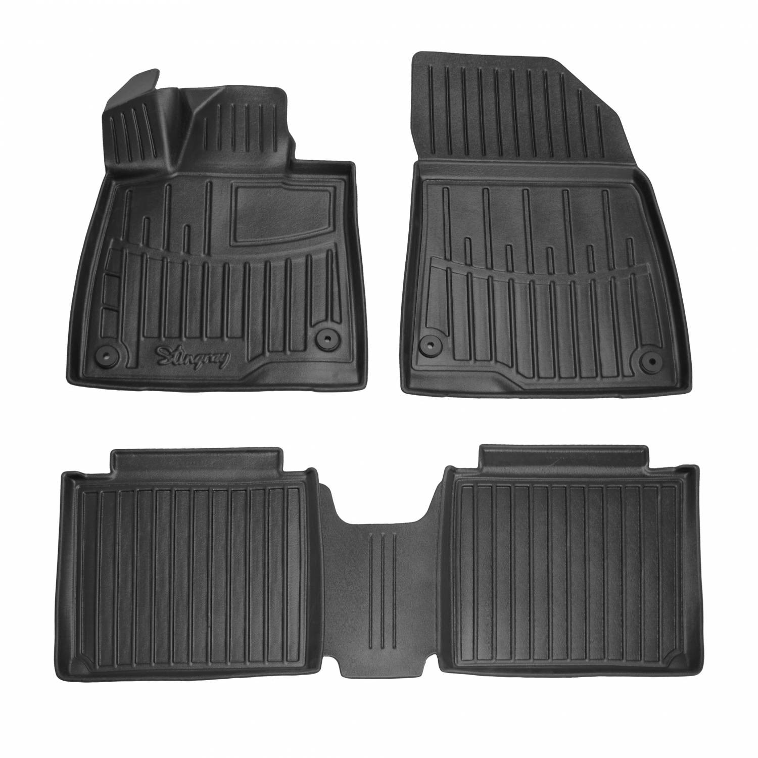 Kilimėliai 3D ZEEKR 007 2023+, 4 vnt. juodi /5070034