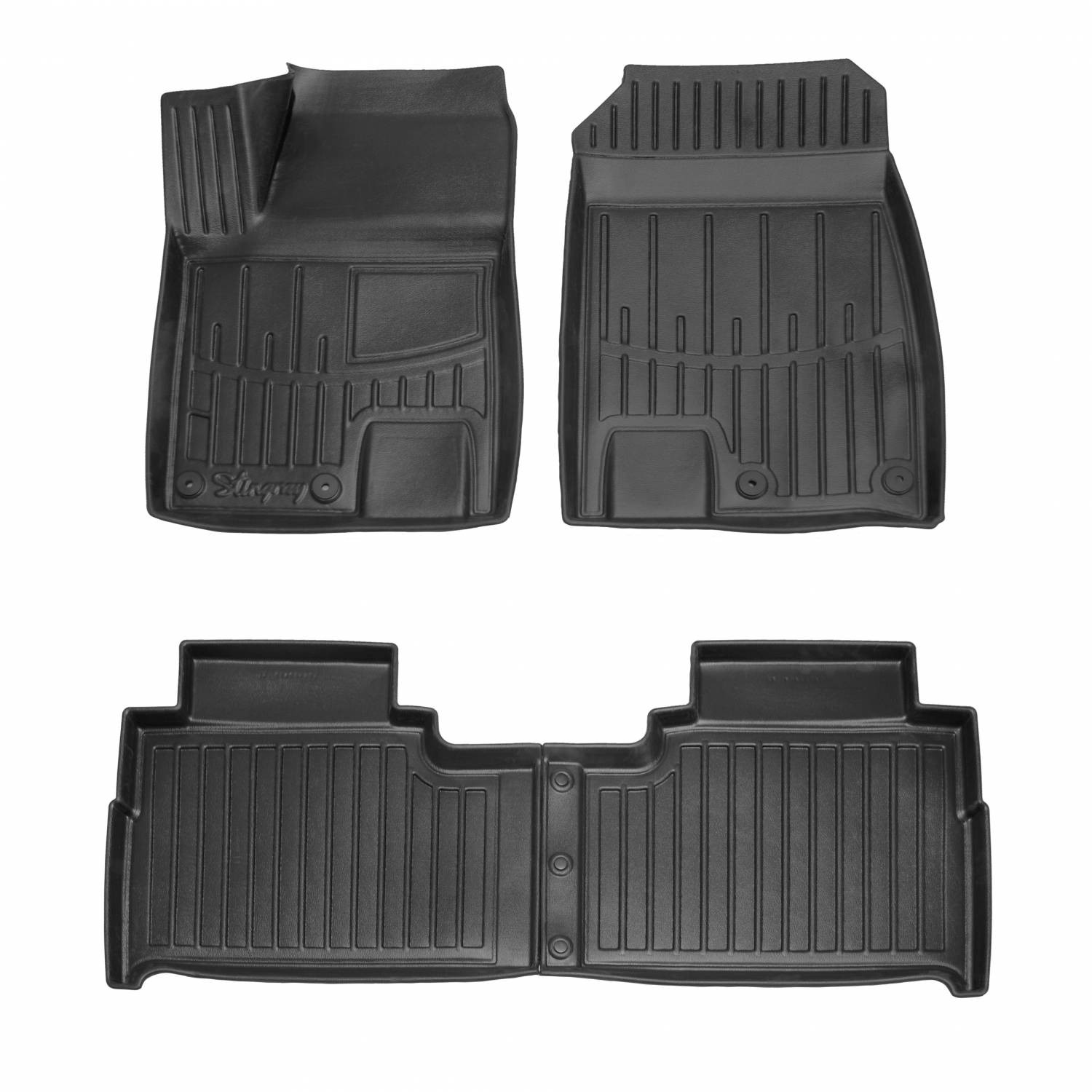 Kilimėliai 3D JETOUR T2 2024+, 4 vnt. juodi /5065034