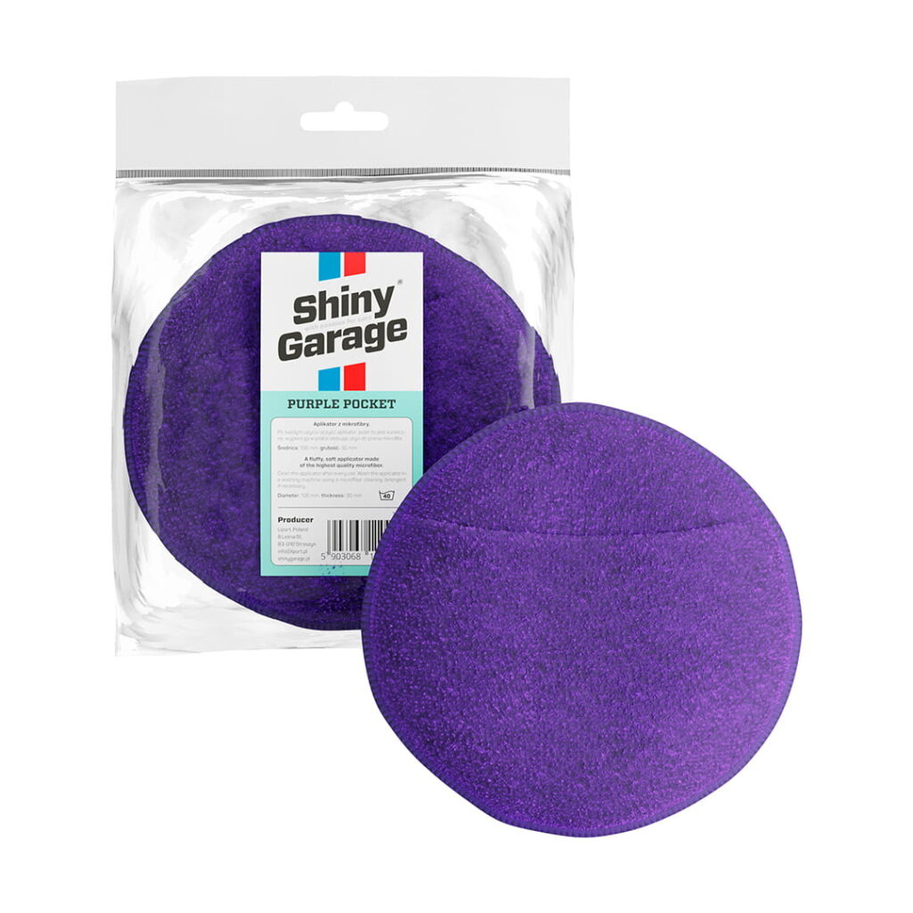 Shiny Garage Mikropluošto Aplikatorius – Purple Pocket