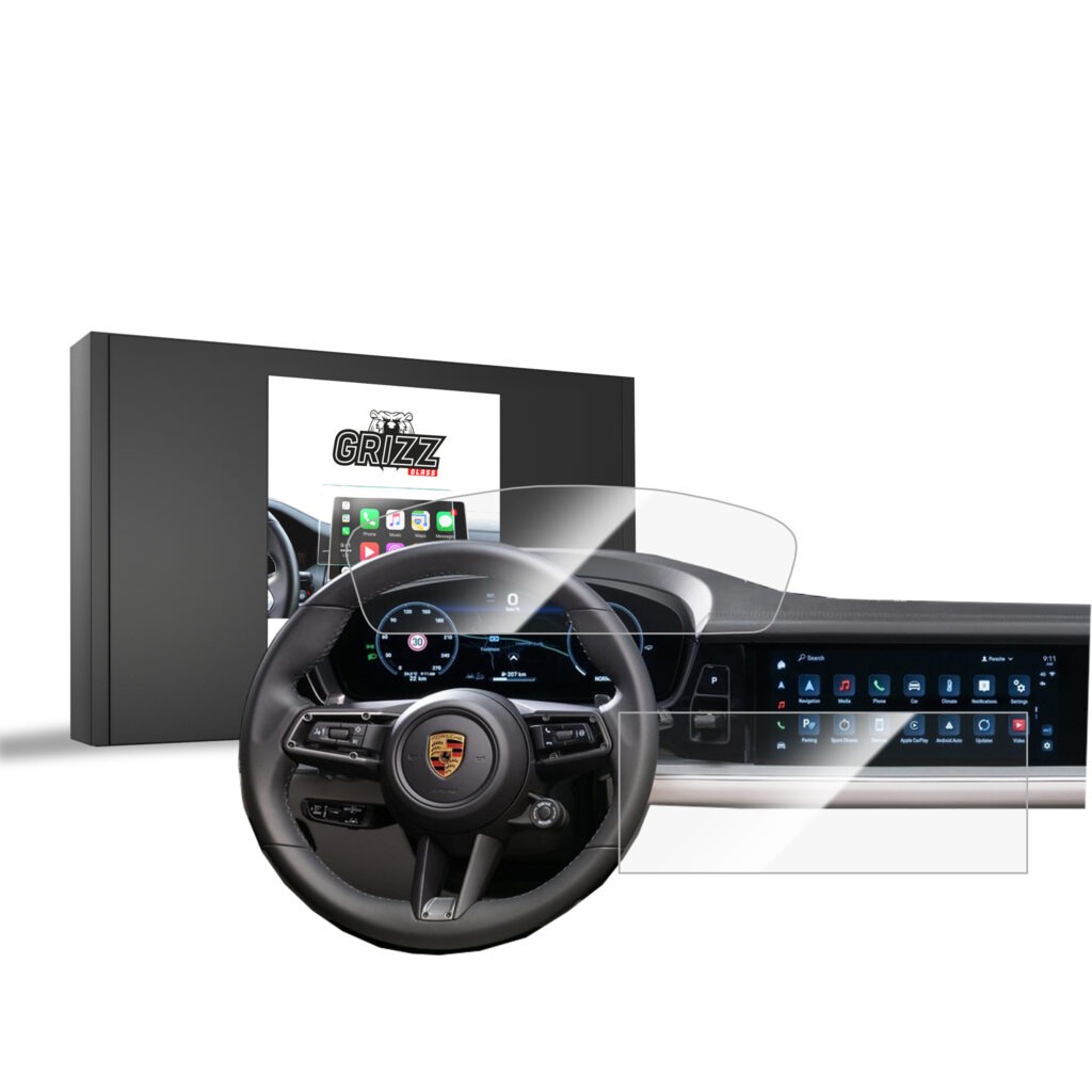 GRIZZ Apsauginė ekrano plėvelė (Keraminė) 2in1 - Porsche Panamera (2024)