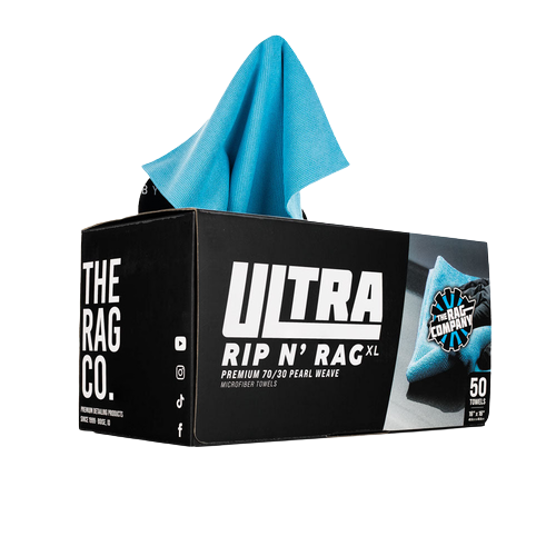 The Rag Company Mikropluošto Šluosčių Dežutė - Rip N' Rag XL, 50 vnt.