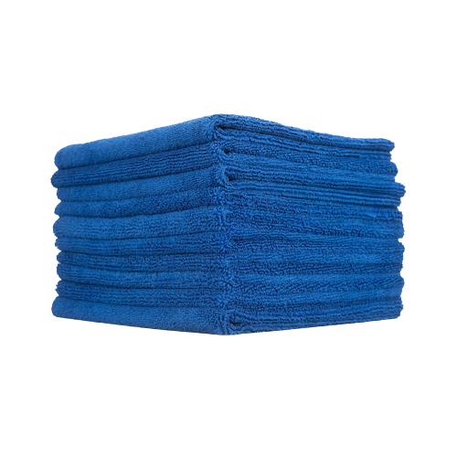 The Rag Company Mikropluošto Šluostė Neapsiūtais Kraštais - Terry 365 GSM, Mėlyna 1 vnt.