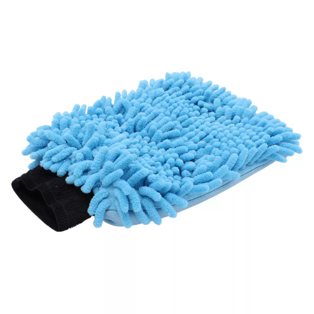 Detailer Place plovimo pirštinė - Washing glove "Rasta" (blue)