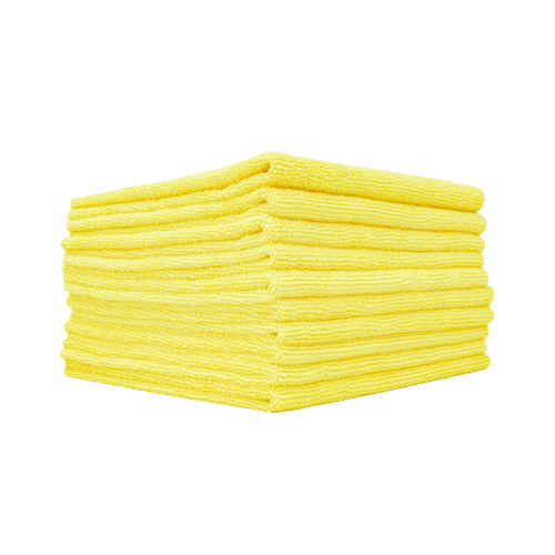 Autobrite Direct Universali Geltona Mikropluošto Šluostė Neapsiūtais Kraštais (300 GSM)