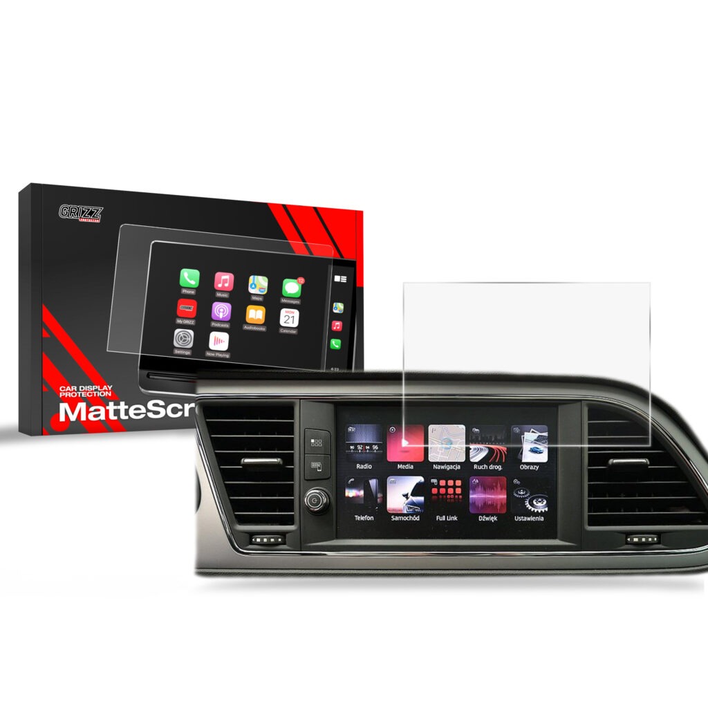 GRIZZ Apsauginė ekrano plėvelė - Seat Leon 3 8" (2017-2020)