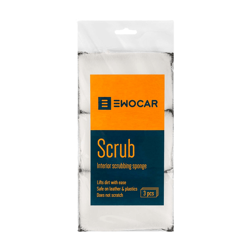 Ewocar Valymo Kempinėlė - Scrub (3 vnt.)