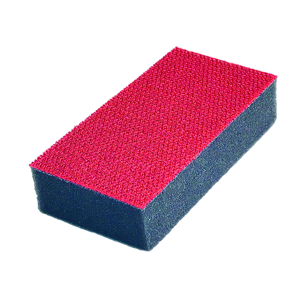 Detailer Place valymo kempinėlė raudona, juoda - Power Sponge HD