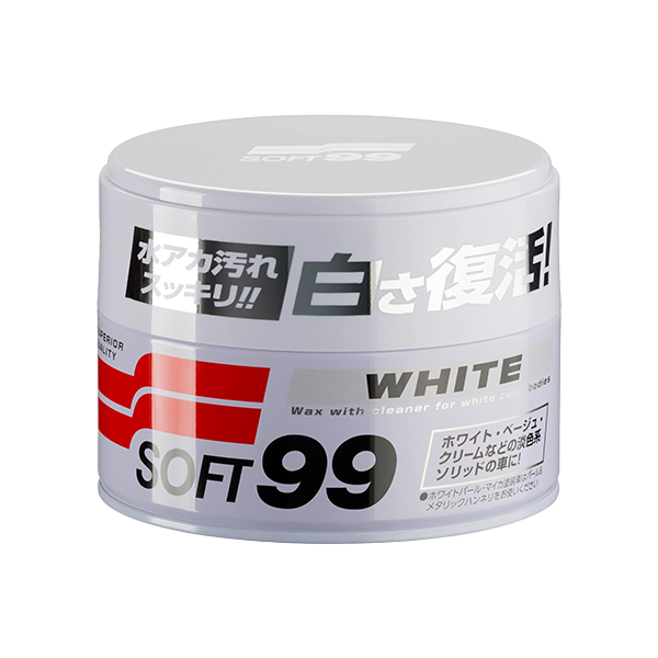 SOFT99 Vaškas „White Soft“ 350 g.