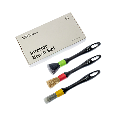Koch Chemie Interjero Šepetėlių Rinkinys - Interior Brush Set (3 vnt.)