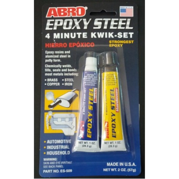 Klijai epoksidiniai automobiliui 2 x 28,3 g ABRO