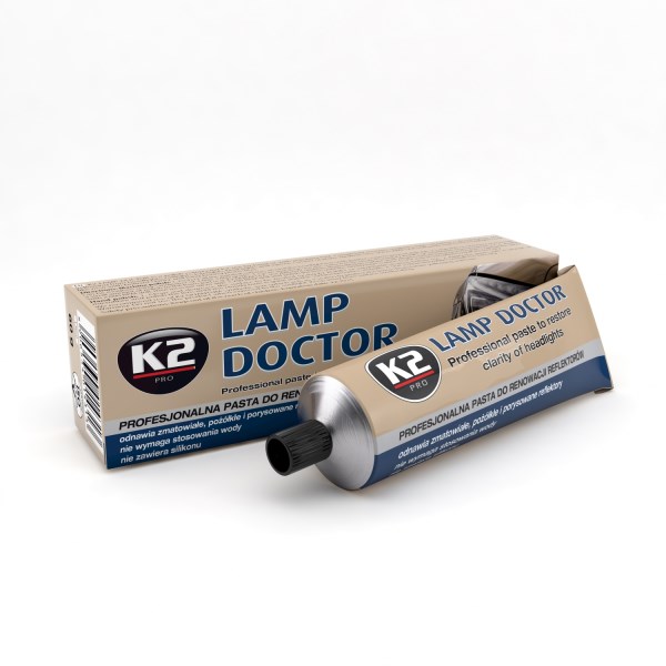 Pasta poliravimo automobilio lempoms 60 g LAMP DOCTOR K2