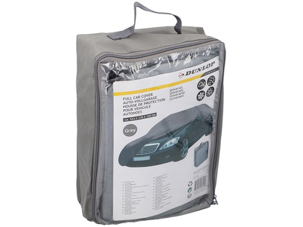 Uždangalas automobiliui pilkas 534x178x120 cm XL Dunlop