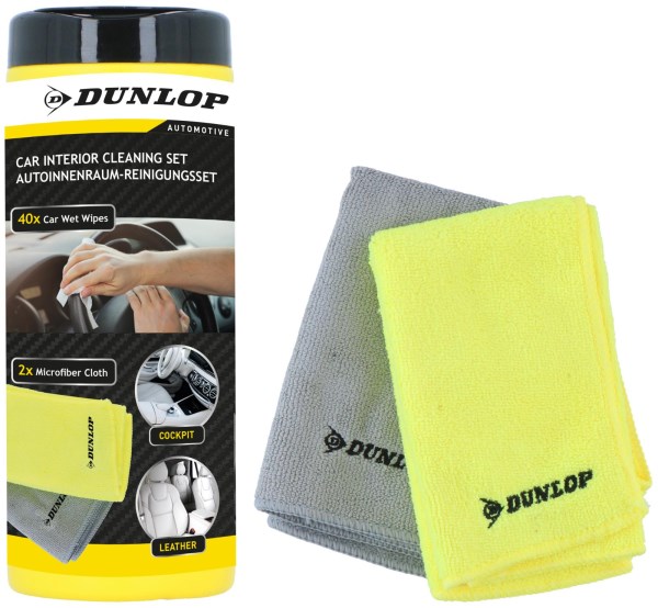 Šluostės mikropluošto salonui 3vnt Dunlop