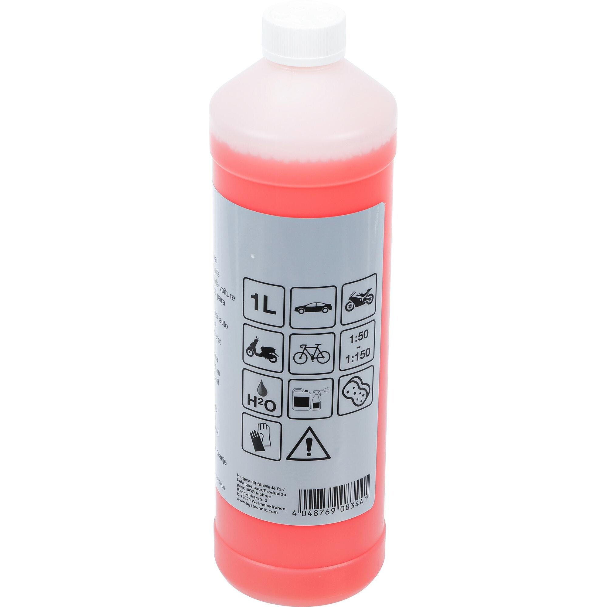 Automobilių šampūno koncentratas | raudonas | 1000 ml (74415)