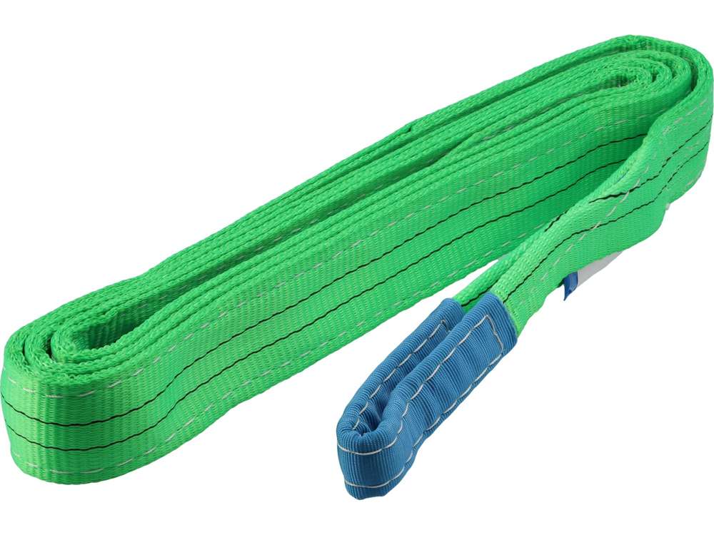 Juostinis diržas / stropas tekstilinis | dvisluoksnis | kilpa | 2t, 4m, 60mm (82273)