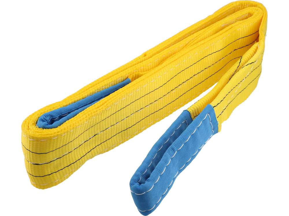 Juostinis diržas / stropas tekstilinis | dvisluoksnis | kilpa | 3t, 3m, 90mm (82280)