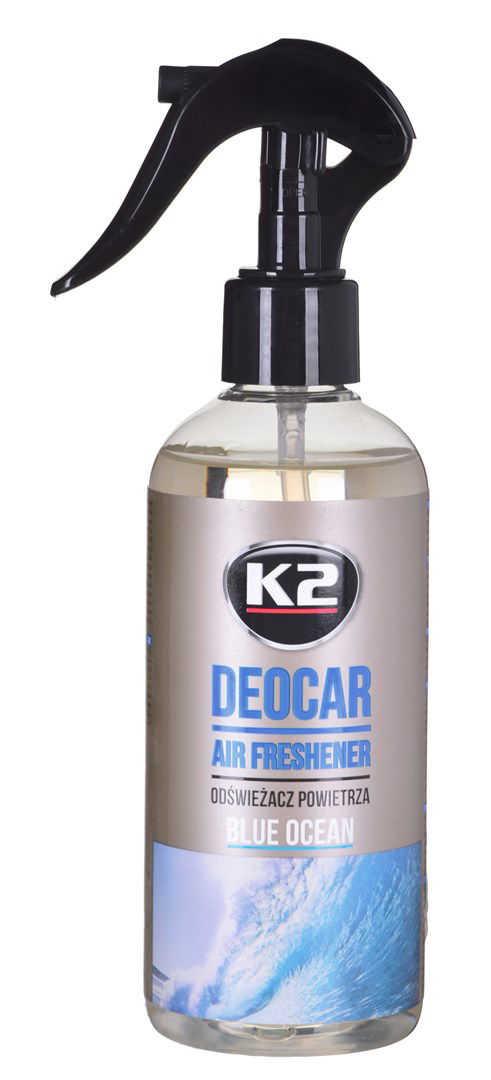 Automobilinis oro gaiviklis K2 DEOCAR BLUE OCEAN, 250 ml