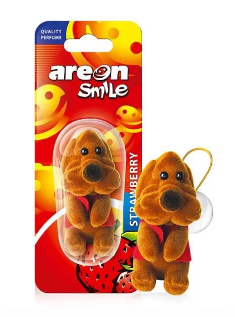 Automobilinis oro gaiviklis AREON Smile Toy - Strawberry