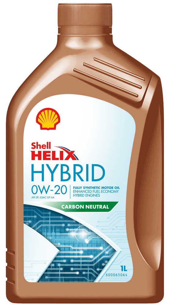 Automobilinė variklio alyva SHELL HELIX Hybrid 0W-20 1L