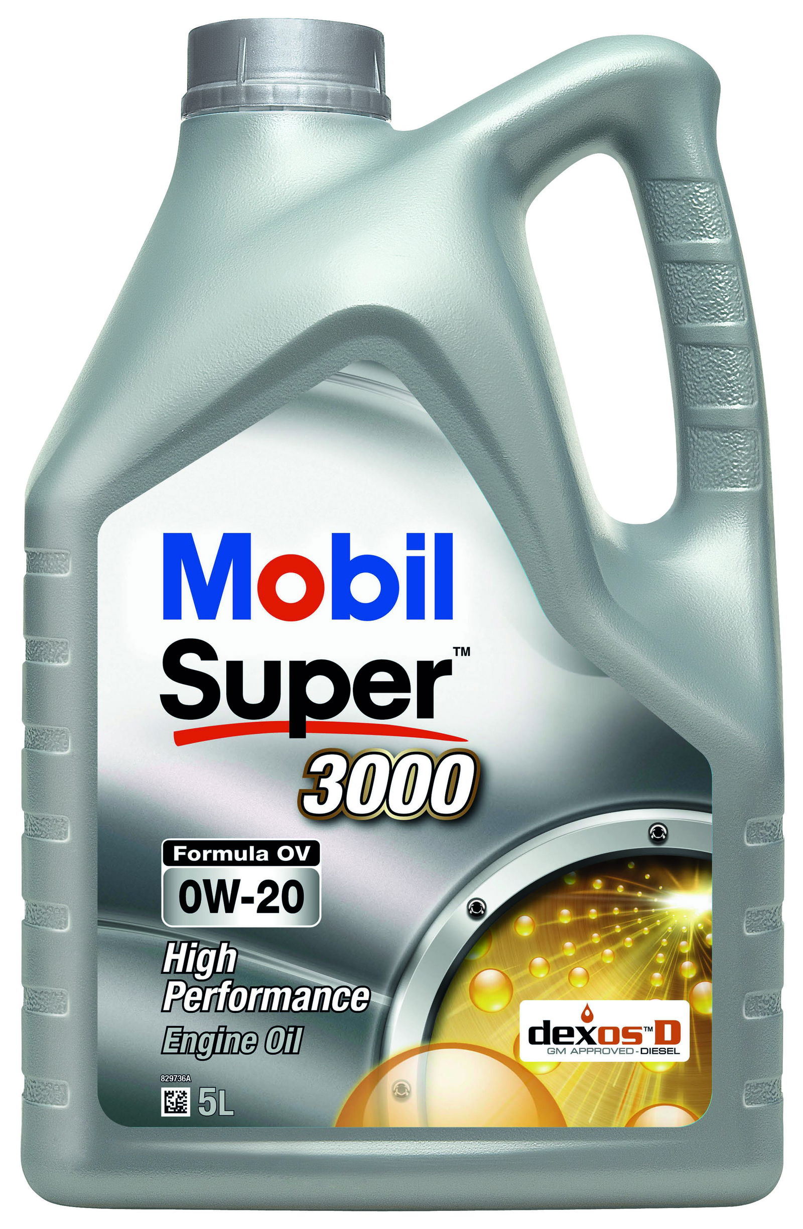 Automobilinė variklio alyva MOBIL Super 3000 Formula OV 0W-20, 5L