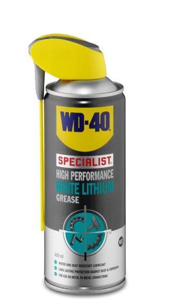 Balto ličio tepalas, "WD-40 Specialist White Lithium Grease", 400 ml